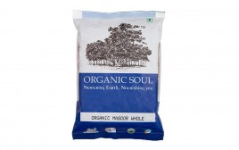 Organic Soul Organic Masoor Whole   Pack  500 grams